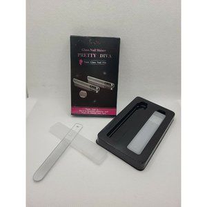 Pretty Diva Classy Nail Shiner, Nanos Glass Nail File Transparent